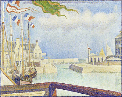 Port-en-Bessin, Sunday Georges Seurat